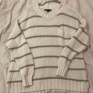 American eagle striped cardigan